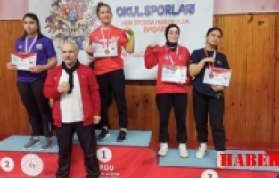 Gümüşhaneli Liseler Bilek Güreşinde Türkiye Şampiyonu Oldu