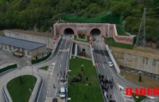 Zigana Tüneli Türkiye'de Başı Çekti!