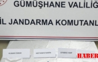 Gümüşhane'de Uyuşturucu Operasyonu