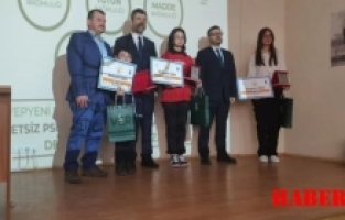 Gümüşhaneli Öğrenciler Sağlıklı Yaşamda Ödül Aldı