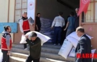 Kelkit'te Nohut ve Ayçiçeği Tohumu Dağıtıldı