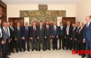 Vali Tanrısever İl Genel Meclisi’ne İade-i Ziyarette Bulundu