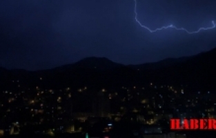 Gümüşhane'de Kuzey Işıklarını Andıran Manzara!