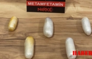 Gümüşhane'de Uyuşturucu Kuryenin Bağırsaklarında Yakalandı!