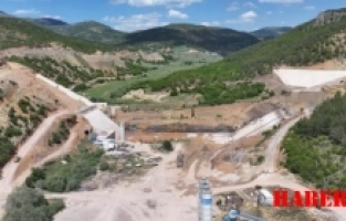 Tersun Barajı'nda Yüzde 39 Seviyesine Gelindi