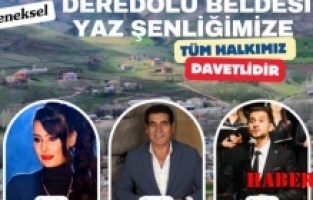 Deredolu Yaz Şenliği'nde Sanatçılar Buluşuyor!