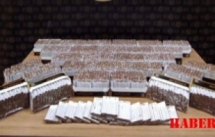 Gümüşhane'de Kaçak Sigara Operasyonu