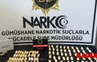 Gümüşhane'de Uyuşturucu Operasyonu: İran Uyruklu İki Şüpheli Tutuklandı