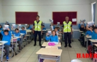 Gümüşhane’de Öğrencilere Trafik Eğitimi Verildi