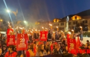 CHP Gümüşhane’den Cumhuriyet’in 101. Yılına Özel Fener Alayı