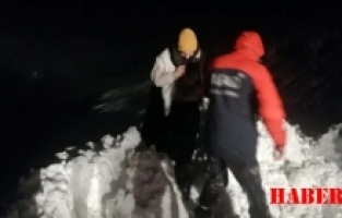 Gümüşhane yaylalarında mahsur kalan vatandaşlar kurtarıldı