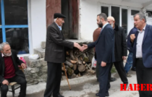 Meclis Başkanı Balki ve Heyeti Köylülerle Bir Araya Geldi