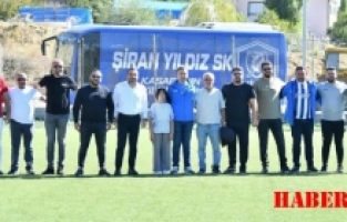 Şiran Belediye Başkanı Abdulbaki Kara Şiran Yıldız Spor'u Ziyaret Etti
