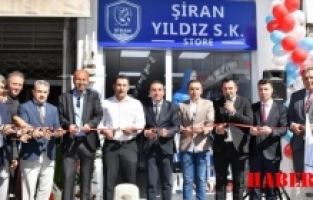 Şiran Yıldız Spor Store’un Açılışı Gerçekleşti