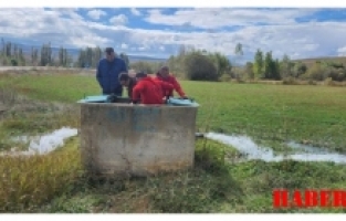 Sulama Sahalarında İncelemelerde Bulundular