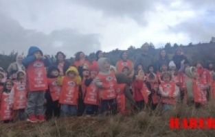 TEMA Gümüşhane Meşe Palamudu Ekme Etkinliği Düzenledi