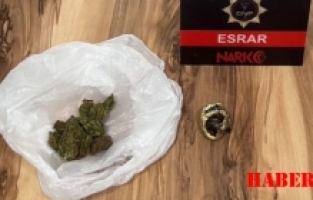 Gümüşhane’de şahısların üzerinde esrar ele geçirildi