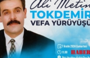 Ali Metin Tokdemir’in Vefatının 29. Yıldönümü İçin Yürüyüş Düzenlenecek