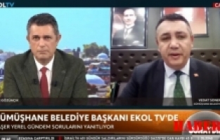 Gümüşhane Belediye Başkanı Vedat Soner Başer, Ekol TV’de Önemli Açıklamalarda Bulundu.