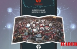 Gümüşhane Kent Rehberi uygulaması kullanıma sunuldu