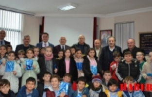 Minik öğrencilerden GTSO’ya Yerli Malı haftası ziyareti