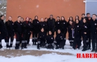 Şiran Mustafa Beyaz MYO öğrencileri tatbikatta