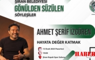 Ahmet Şerif İzgören Şiran’a geliyor