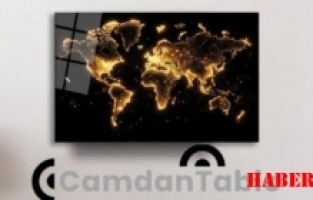 Cam Tablo Modelleri ile Dekorasyona Renk Katın