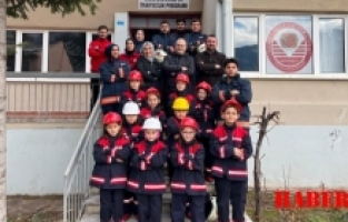 Minik İtfaiyeciler Kürtün MYO'da unutulmaz bir gün yaşadı