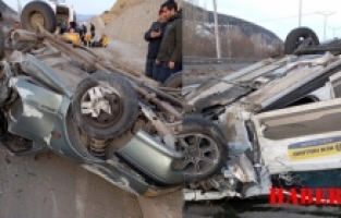 Şiran’da trafik kazası: 3 yaralı