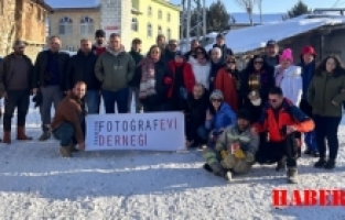 Fotoğraf sanatçıları Yenice köyünün kış geleneklerini görüntüledi