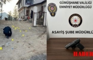 Gümüşhane'de havaya ateş eden şahıslar yakalandı