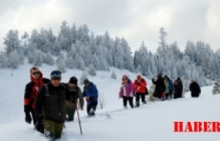 Gümüşhane'nin zirvelerinde kutupları aratmayan yürüyüş