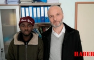 Gümüşhane’de Kamerunlu üniversite öğrencisi Müslüman oldu