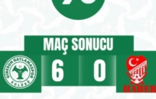 Gümüşhanespor, Deplasmanda Ağır Yenilgi Aldı: 6-0