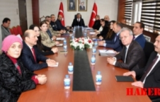 Kadına Yönelik Şiddetle Mücadele toplantısı yapıldı