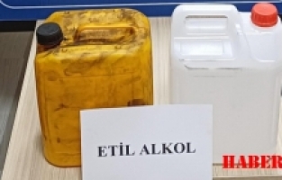 Kelkit’te etil alkol yakalandı