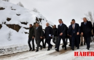 Vali Baruş Kelkit ilçesinde incelemelerde bulundu