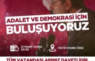 CHP Gümüşhane Gençlik Kolları’ndan Adalet ve Demokrasi Çağrısı