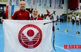 GÜ'nün okçuluktaki ilk madalyasını Uzun aldı