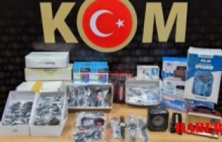 Gümüşhane’de 193 adet gümrük kaçağı malzeme ele geçirildi