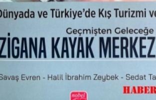 Zigana Kayak Merkezi’nin hikayesi kitap haline getirildi