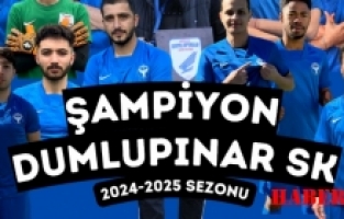 Gümüşhane Amatör Ligi’nde Şampiyon Dumlupınar Sk