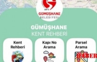 Gümüşhane Kent Rehberi Uygulamasıyla 1001 Sorun Çözüldü