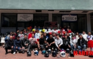 Gümüşhane Racing Motosiklet Kulübü çocukları sevindirdi