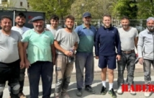 Macron’dan Gümüşhaneli inşaatçılara teşekkür!