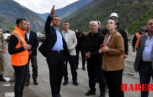 Vali Baruş: Risk bitmeden yol trafiğe açılmayacak