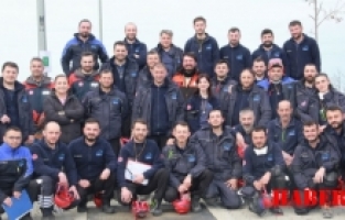 ÇORUH EDAŞ arama ve kurtarma ekibi, AFAD Akreditasyon belgesi aldı