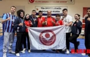 GÜ sporcularından Muaythai Türkiye Şampiyonası'ndan 5 madalya