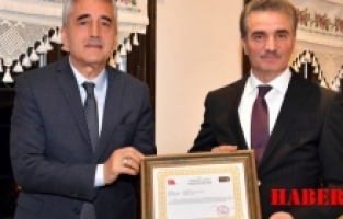 Gümüşhane basınının çınarlarından Engin Doğru için veda töreni